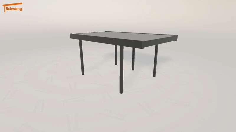 #DE Schweng Flachdachcarport C600 (ID 773g75) #MTG