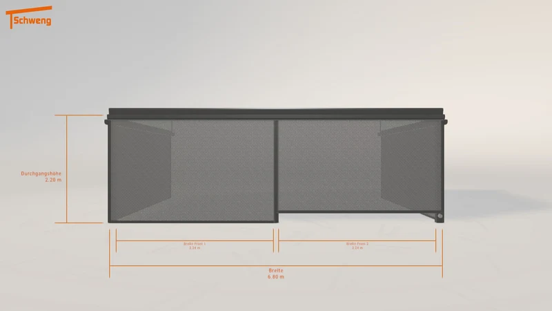 #DE Schweng Terrassenüberdachung S400 (ID 5mrgmq)