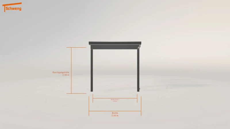 #DE Schweng Terrassenüberdachung S400 (ID n59q75)