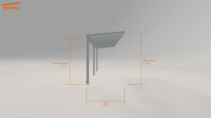 #DE Schweng Terrassenüberdachung S350 (ID bkrbq3)