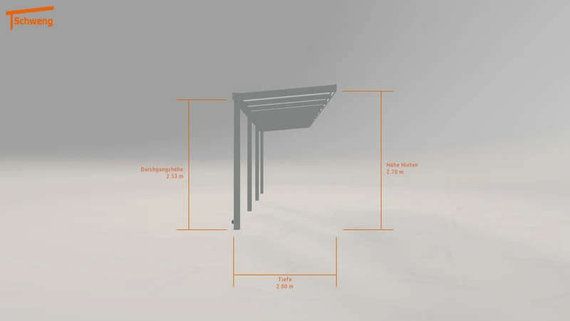 #DE Schweng Terrassenüberdachung S350 (ID w3md2z)