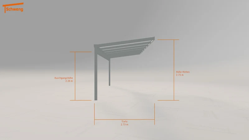 #DE Schweng Terrassenüberdachung S400 (ID bkryqb)