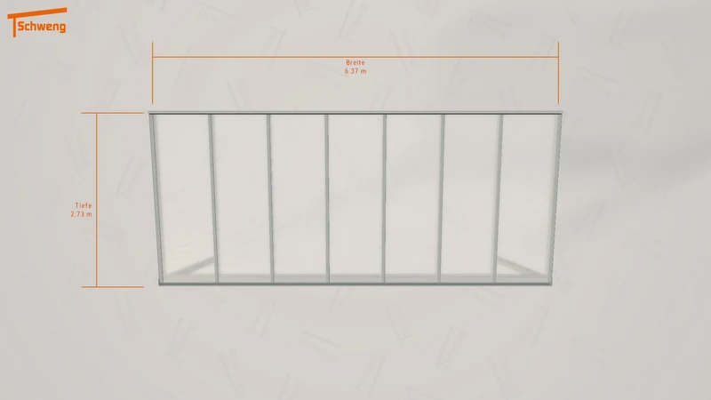 #DE Schweng Terrassenüberdachung S400 (ID bkryqb)