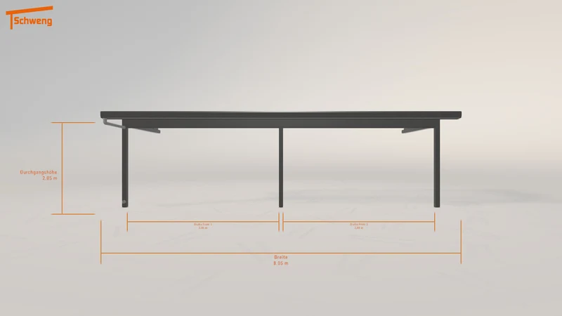 #DE Schweng Terrassenüberdachung S350 (ID dvm9dn)