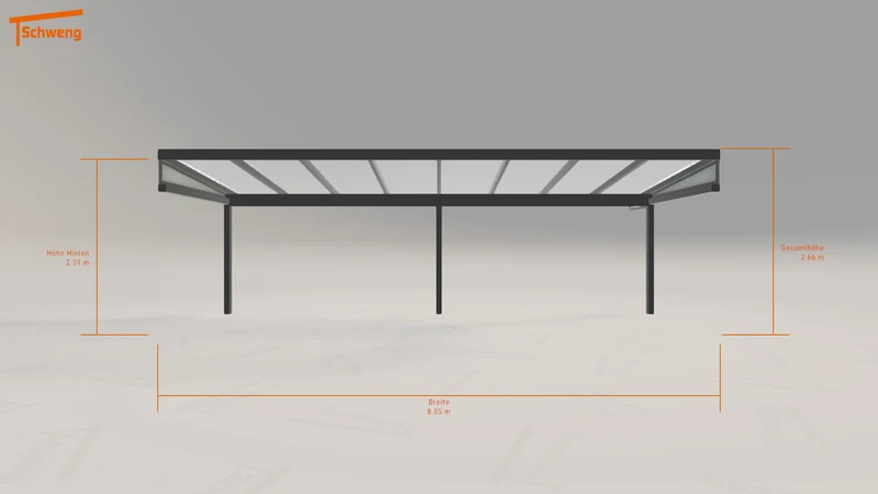 #DE Schweng Terrassenüberdachung S350 (ID dvm9dn)