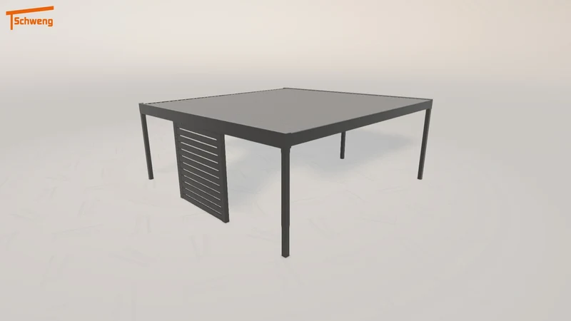 #AT Schweng Flachdachcarport C600+ (ID 332n2p) #MTG
