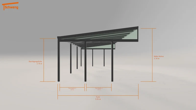 #DE Schweng Terrassenüberdachung S400 (ID qd7b7w)