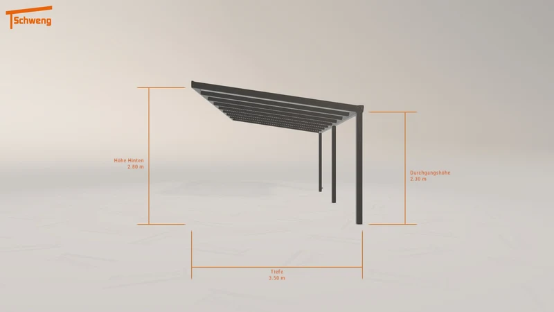 #DE Schweng Terrassenüberdachung S400 (ID g7vnv8)