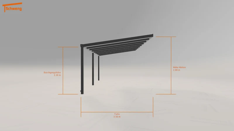 #DE Schweng Terrassenüberdachung S400 (ID g7vnv8)