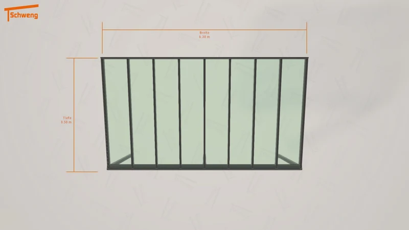 #DE Schweng Terrassenüberdachung S400 (ID g7vnv8)