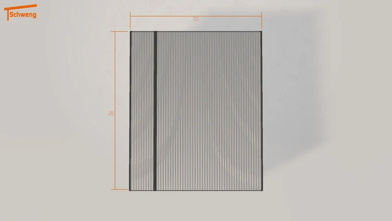 #DE Schweng Flachdachcarport C600+ (ID w3m7mg)