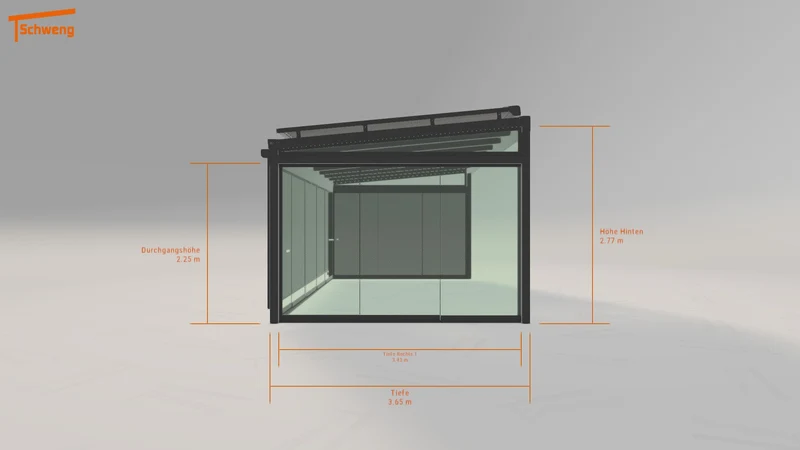 #DE Schweng Terrassenüberdachung S400 (ID x74x4g)