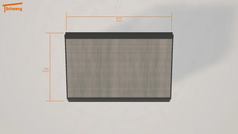 #DE Schweng Terrassenüberdachung S400 (ID x74x4g)