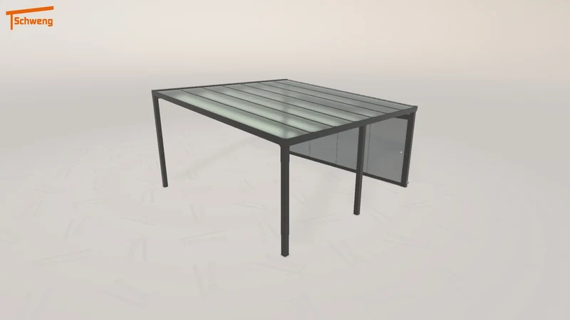 #DE Schweng Terrassenüberdachung S400 (ID ygm2db)