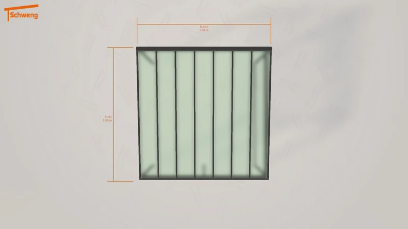 #DE Schweng Terrassenüberdachung S400 (ID ygm2db)