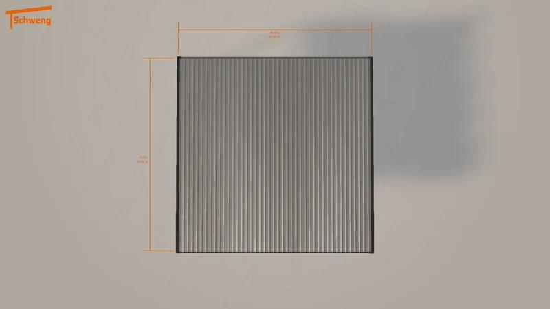 #DE Schweng Flachdachcarport C600+ (ID v4gpbg) #MTG