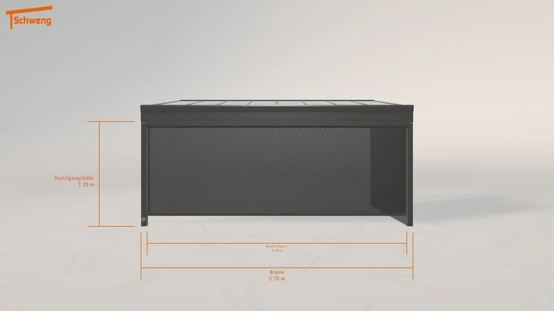 #DE Schweng Terrassenüberdachung S400 (ID pb5vz4)