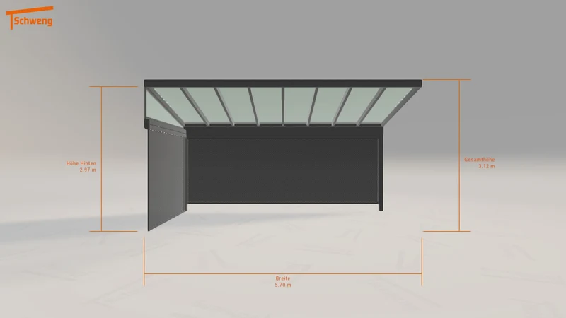 #DE Schweng Terrassenüberdachung S400 (ID pb5vz4)