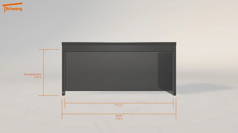 #DE Schweng Terrassenüberdachung S400 (ID ygmzwb)