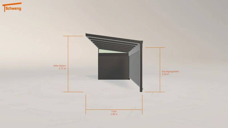 #DE Schweng Terrassenüberdachung S400 (ID ygmzwb)