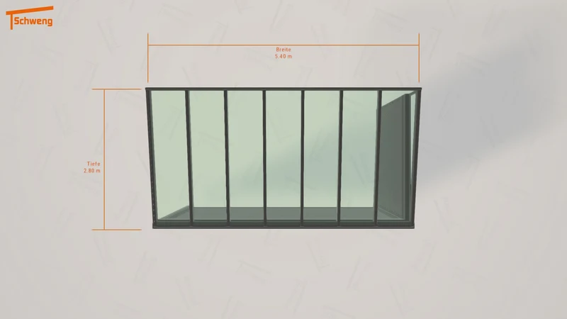 #DE Schweng Terrassenüberdachung S400 (ID ygmzwb)