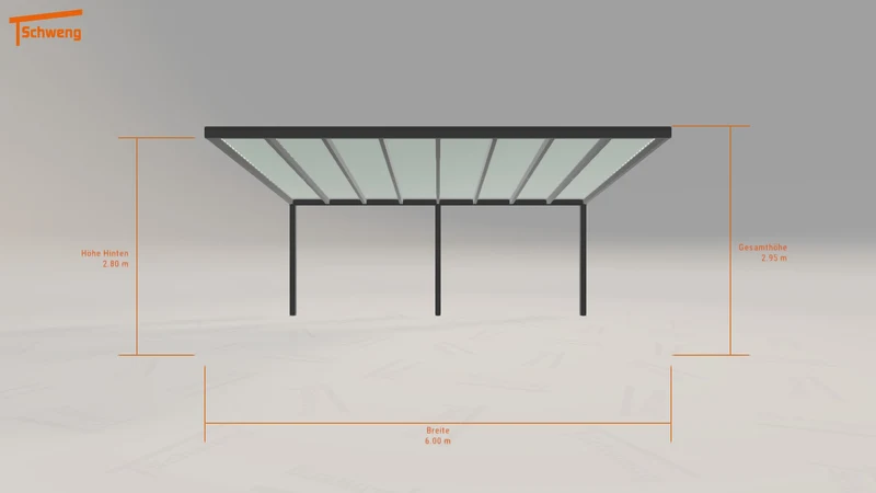 #DE Schweng Terrassenüberdachung S400 (ID 9w4rg9)