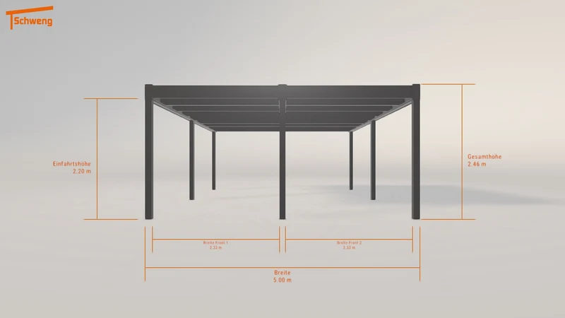 #AT Schweng Flachdachcarport C600 (ID v4gz5n) #MTG