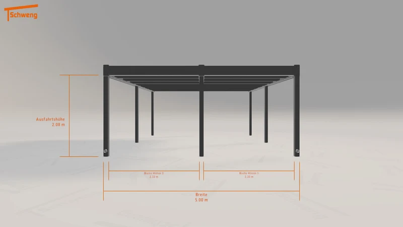 #AT Schweng Flachdachcarport C600 (ID v4gz5n) #MTG
