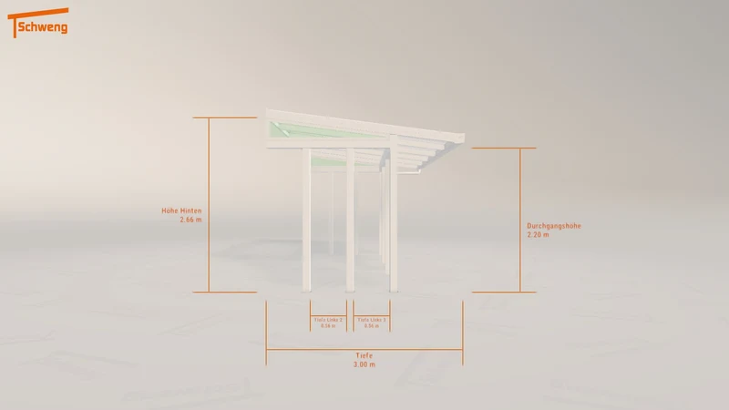 #DE Schweng Terrassenüberdachung S350 (ID 85zqdd)
