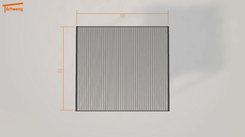 #AT Schweng Flachdachcarport C600 (ID mjkwpr) #MTG