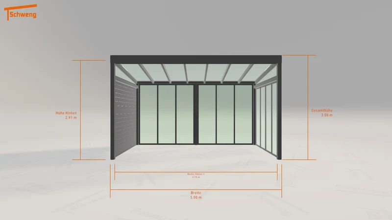 #AT Schweng Terrassenüberdachung S350 (ID jjmdpn)