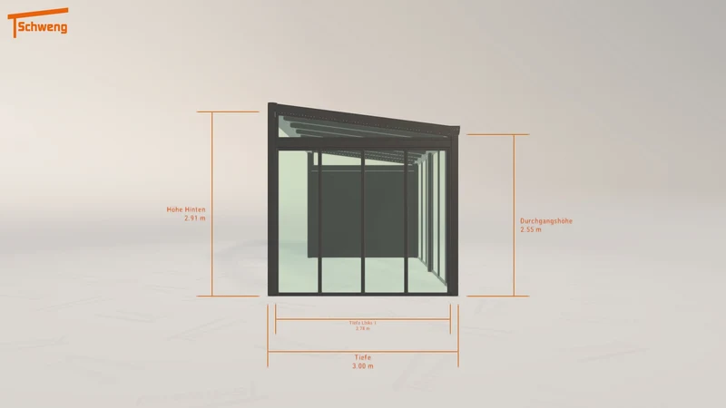 #AT Schweng Terrassenüberdachung S350 (ID jjmdpn)