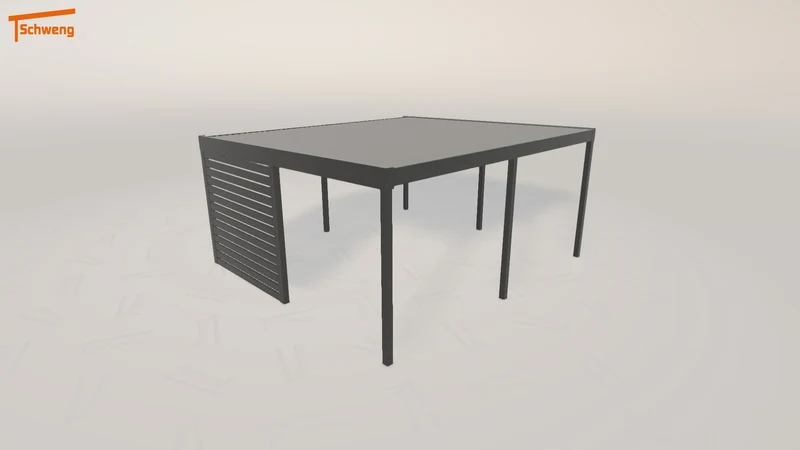 #AT Schweng Flachdachcarport C600 (ID 85zq9d) #MTG