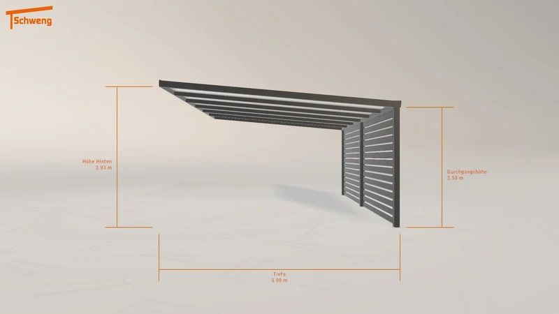 #DE Schweng Pultdachcarport S400 (ID dvm7ky) #MTG
