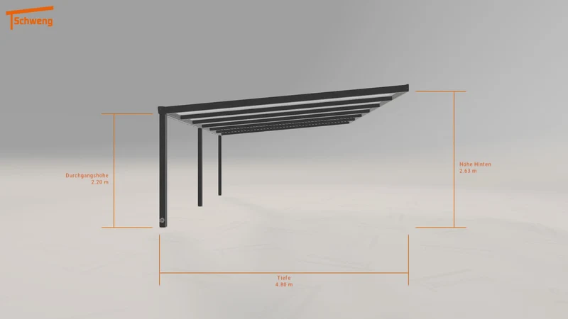 #AT Schweng Pultdachcarport S400 (ID zb9kv9) #MTG