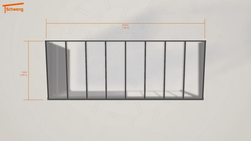 #DE Schweng Pultdachcarport S400 (ID x74kbw) #MTG
