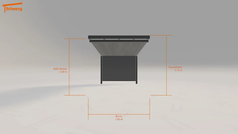 #DE Schweng Terrassenüberdachung S400 (ID 332kqz)