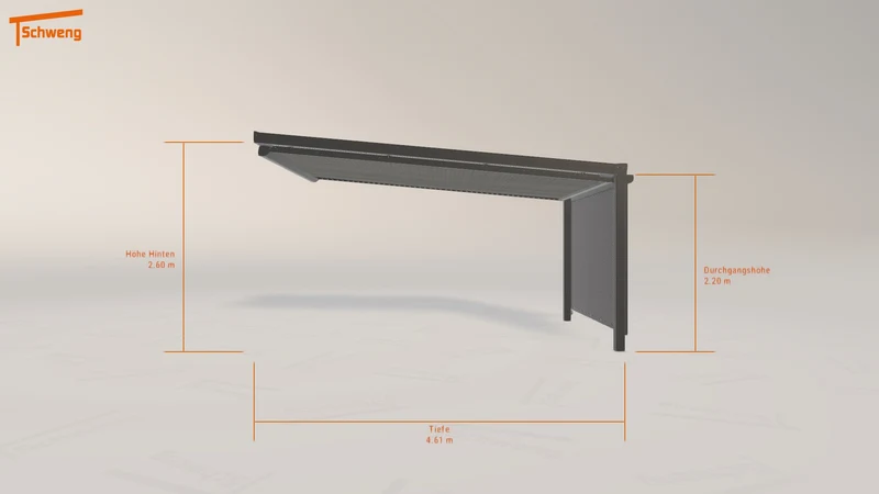 #DE Schweng Terrassenüberdachung S400 (ID 332kqz)