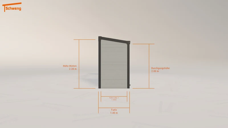 #DE Schweng Terrassenüberdachung S350 (ID n59qg3)