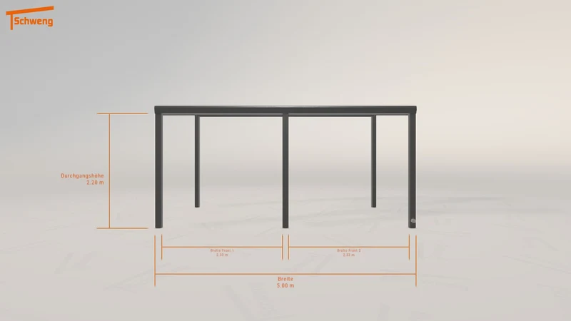 #DE Schweng Pultdachcarport S350 (ID pb5bx4)