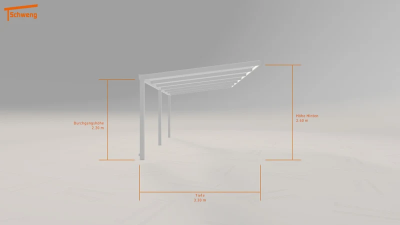 #DE Schweng Pultdachcarport S350 (ID bkrvwb) #MTG