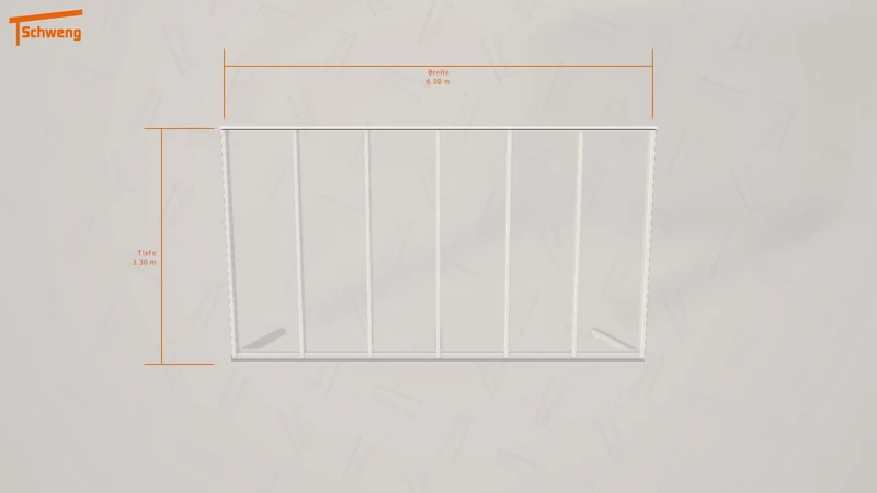 #DE Schweng Pultdachcarport S350 (ID bkrvwb) #MTG
