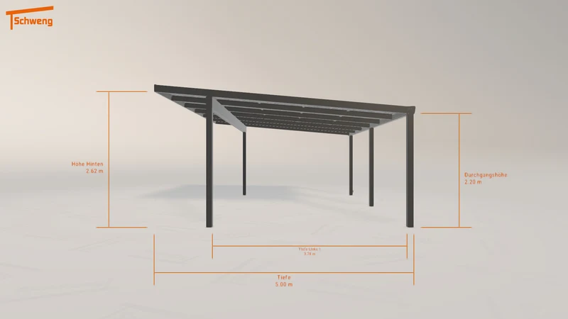 #DE Schweng Pultdachcarport S400 (ID x744k8) #MTG