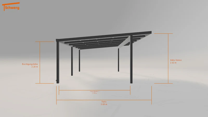 #DE Schweng Pultdachcarport S400 (ID x744k8) #MTG