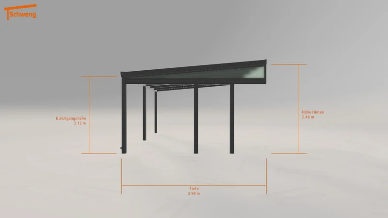 #DE Schweng Terrassenüberdachung S400 (ID 85zzyx)