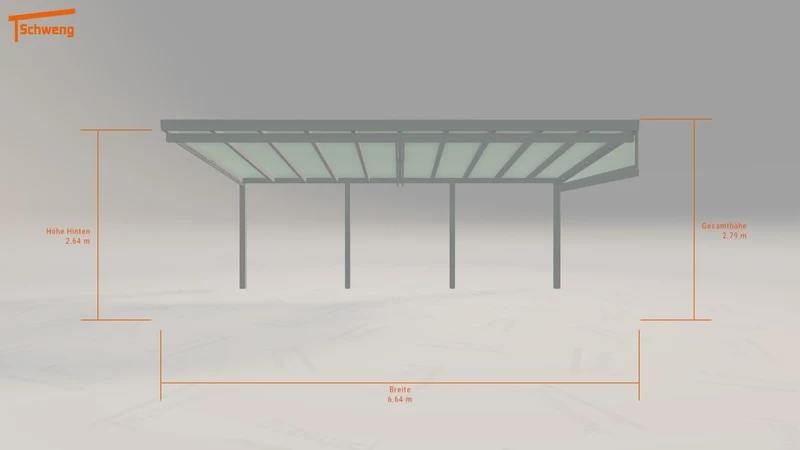 #AT Schweng Terrassenüberdachung S400 (ID x7443w)