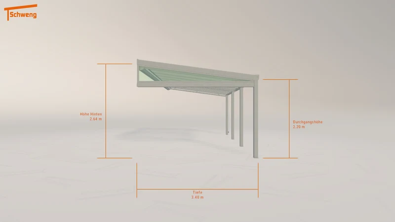 #AT Schweng Terrassenüberdachung S400 (ID x7443w)
