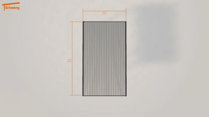#DE Schweng Flachdachcarport C600 (ID qd7w7g) #MTG