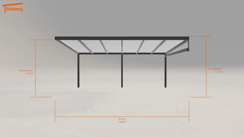 #DE Schweng Terrassenüberdachung S350 (ID v4grzn)