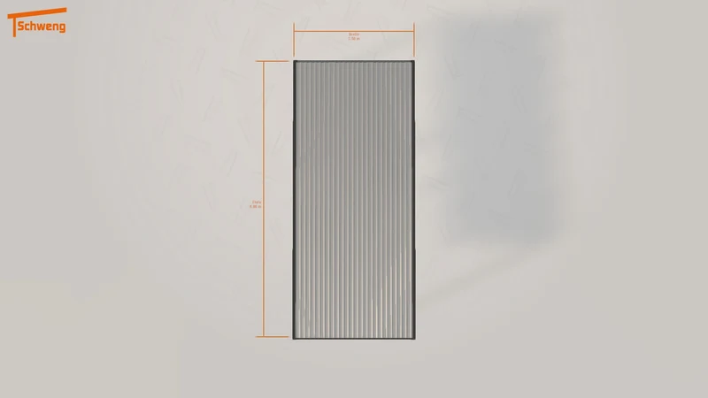#DE Schweng Flachdachcarport C600 (ID 773pdz) #MTG